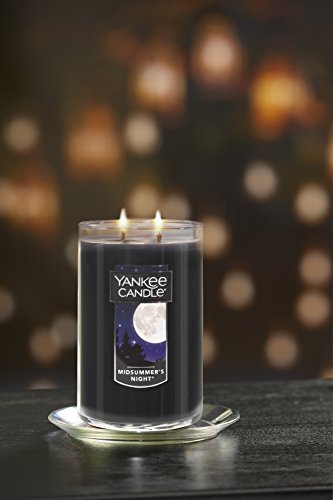 Yankee Candle MidSummer's Night Scented, Classic 22oz Large Tumbler 2-Wick Candle, Over 75 Hours of Burn Time