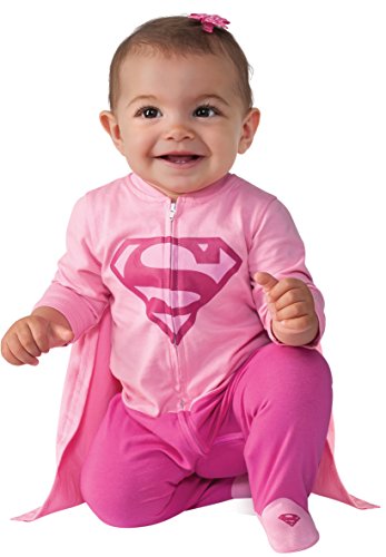 Rubie's baby girls Dc Comics Superhero Style Supergirl Costume Party Supplies, As Shown, 6-12 Months US