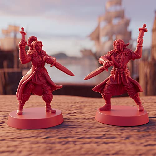 Hasbro Gaming HeroQuest Hero Collection The Rogue Heir of Elethorn Figures, Detailed Miniatures, Requires HeroQuest Game System to Play, 14+ Years