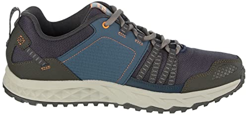 Skechers Men's Escape Plan Oxford, Navy/Orange, 13