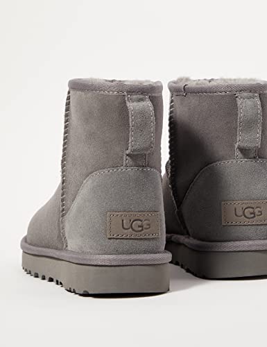 UGG Women's Classic Mini II Boot, Grey, 5