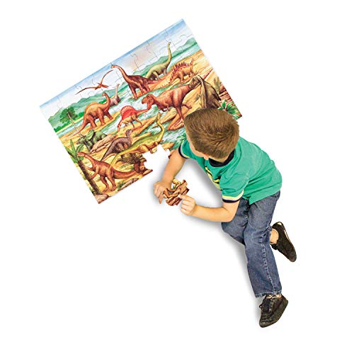Melissa and Doug Dinosaurs Floor Puzzle (48 pc)