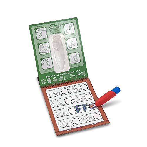 Melissa and Doug Water Wow! - Water Reveal Pad Bundle - Animals, Alphabet, Numbers and More - Travel Toys, Party Favors, Stocking Stuffers, Mess Free Water Pen Coloring Books For Toddlers, Kids Ages 3+