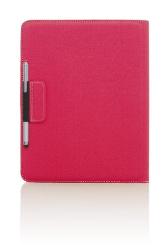 Targus Versavu Rotating Case and Stand for Tablets, Charcoal Gray/Calypso Pink (THZ15606US)