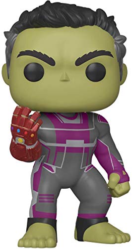 Funko Pop! Marvel: Avengers Endgame - 6' Hulk with Gauntlet, Multicolor, Standard