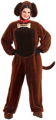 Forum Novelties Puddles The Puppy Costume, Brown, Standard