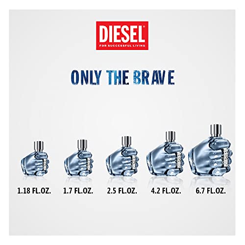 Diesel Only the Brave Gift Set 2 PC - 4.2 oz EDT +1.0 oz EDT