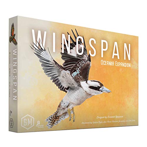 Stonemaier Games: Wingspan Oceania Expansion, Includes New Player Mats and a Food Type, 40 to 70 Minute Play Time, 1 to 5 Players, For Ages 14 and up