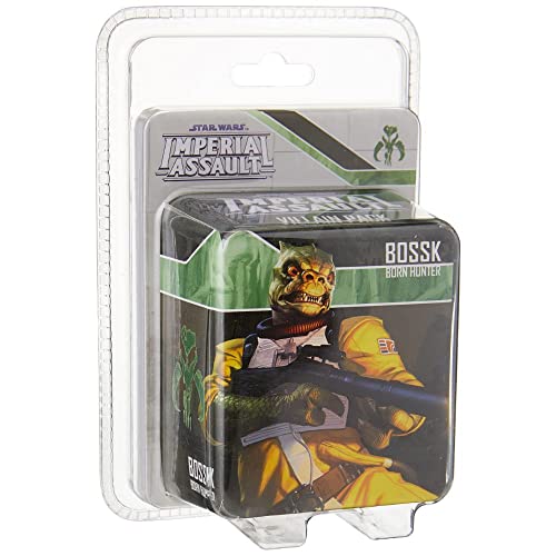 Star Wars Imperial Assault Board Game Bossk VILLAIN PACK | Strategy Game | Battle Game for Adults and Teens | Ages 14+ | 1-5 Players | Avg. Playtime 1-2 Hours | Made by Fantasy Flight Games