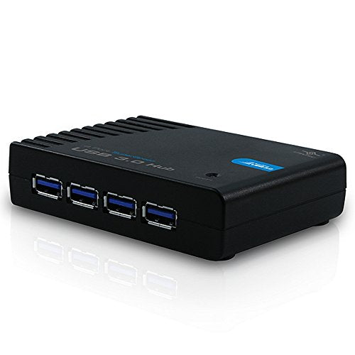 Vantec 4 Port SuperSpeed USB 3.0 Hub (Black)
