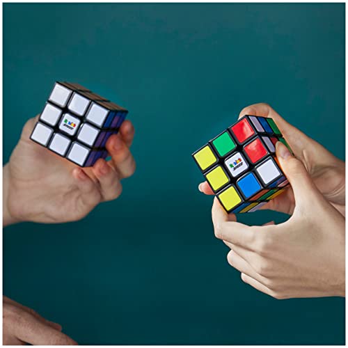 Rubik’s Cube, 3x3 Magnetic Speed Cube, Super Fast Problem-Solving Challenging Retro Fidget Toy Travel Brain Teaser, for Adults and Kids Ages 8 and up