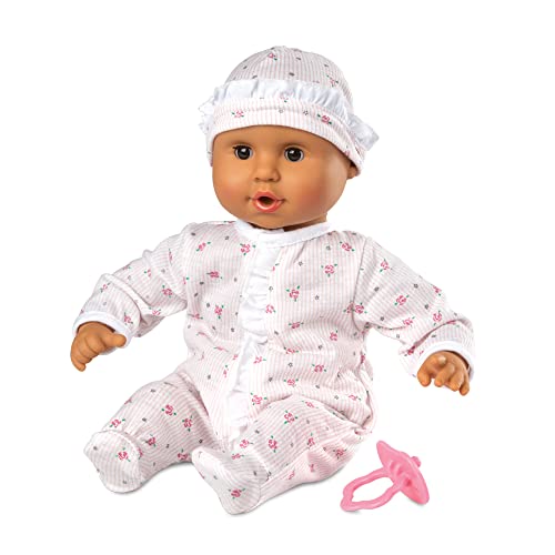 Melissa and Doug Mine to Love Mariana 12' Poseable Baby Doll With Romper, Hat