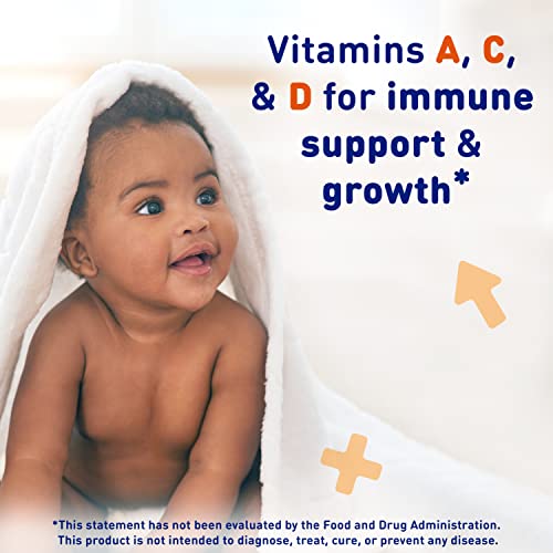 Enfamil Prenatals and Baby Vitamins Tri-Vi-Sol Vitamin A, C and D Multi-Vitamin Drops for Infants, Supports Growth and Immune Health, 50 mL Dropper Bottle,1.69 Fl Oz (Pack of 1),MJ-030