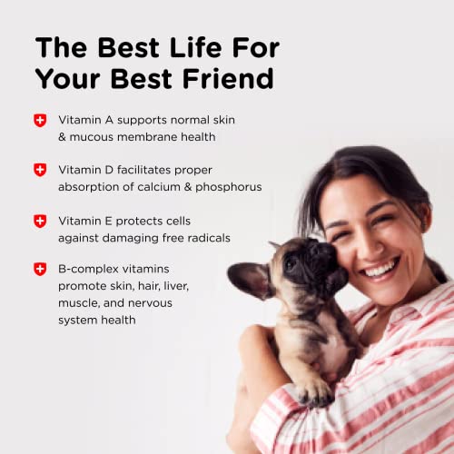 Nutri-Vet Multi-Vite Chewables for Puppies | Formulated with Vitamins and Minerals to Support Balanced Diet | 60 Count