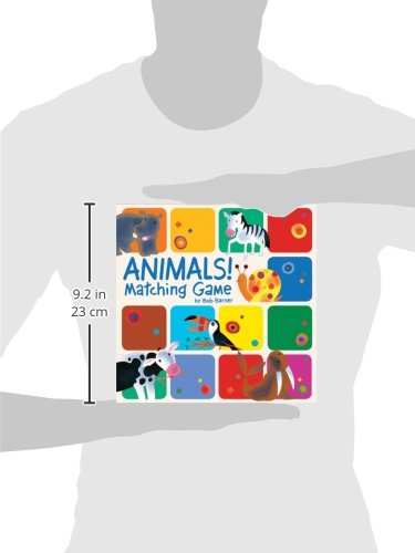 Animals! Matching Game (Memory Matching Games for Toddlers, Animal Matching Games for Kids, Preschool Memory Games)