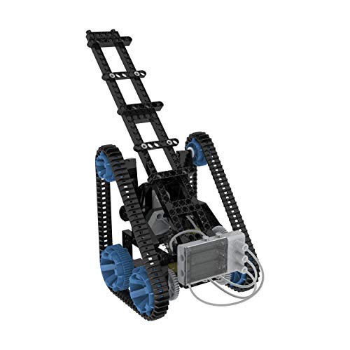 Thames and Kosmos | Robotics Smart Machines: Tracks and Treads | for Kids 8+ | STEM Kit Builds 8 Robots | Color Manual to Help with Assembly | Requires Tablet or Smartphone | Parents' Choice Silver Award