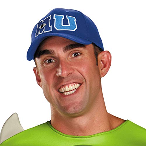 Disguise Men's Disney Pixar Monsters University Mike Deluxe Costume, Green/White/Blue, X-Large/42-46