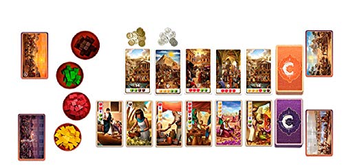 Century Spice Road Board Game | Strategy/ Exploration/ Family Board Game | Ages 8 + | 2 to 4 Players | Average Playtime 30-45 Minutes | Made by Plan B Games,Multi-Colored,40000ENPBG