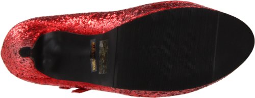 Ellie Shoes Women's 421-Jane-G Maryjane Pump,Red Glitter,12 M US