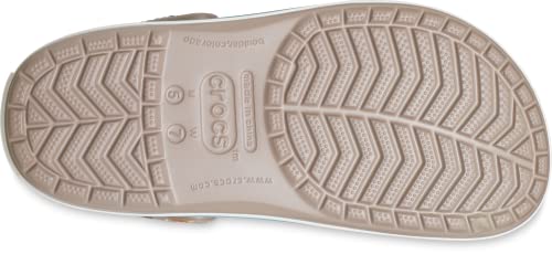 Crocs Unisex Men's and Women's Crocband Graphic Clog, Multi/Mushroom, 6 US