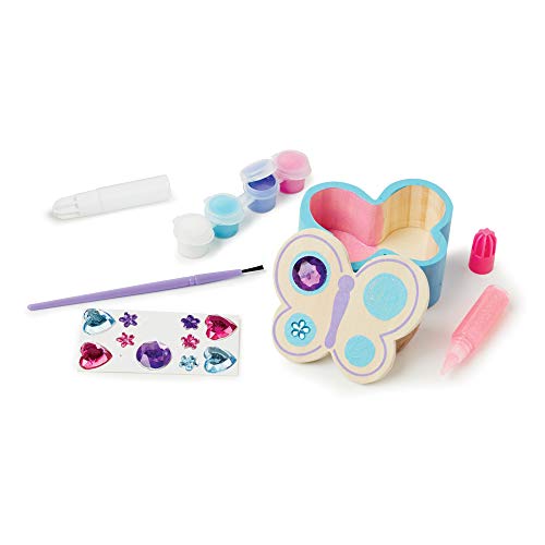 Melissa and Doug Created by Me! Butterfly Box Wooden Craft Kit