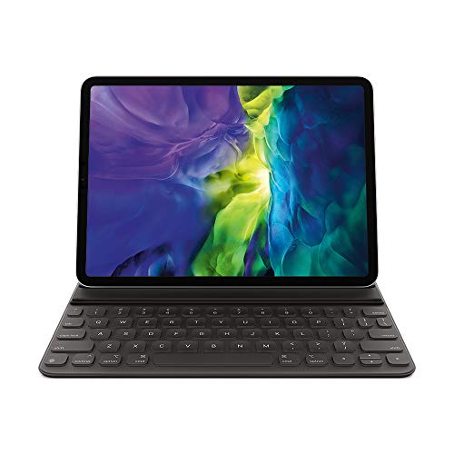 Apple Smart Keyboard Folio: iPad Keyboard case for iPad Pro 11-inch (1st, 2nd, 3rd, 4th Generation) and iPad Air (4th, 5th Generation), Two Viewing Angles, Front Back Protection, German - Black
