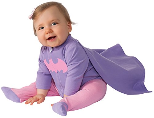 Rubie's baby girls Dc Comics Superhero Style Batgirl Costume Party Supplies, Multi, 0-6 Months US