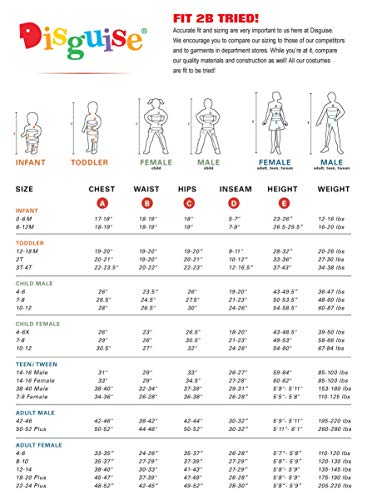 Disguise Disney Princess Jasmine Aladdin Deluxe Girls' Costume, Teal ,Medium (7-8)