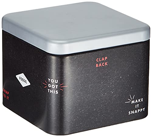 Fossil Men's Coachman Quartz Stainless Steel and Leather Chronograph Watch, Color: Silver, Black (Model: CH2564)