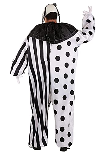 Killer Clown Plus Size Costume Plus White