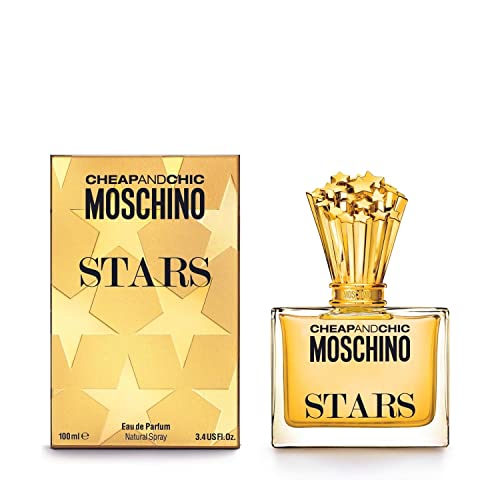 MOSCHINO Cheap and Chic Stars Eau de Parfum Women Perfume Spray, 3.4 Ounce, Multi