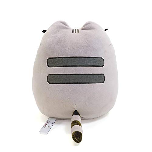Pusheen The Cat Squisheen Plush, Stuffed Animal for Ages 8 and Up, Gray, 11