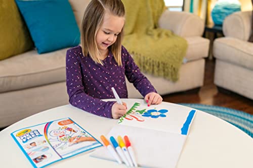 Crayola Color Wonder Mess Free Paintbrush Pens and Paper, Toddler Painting Set, Arts And Crafts For Kids