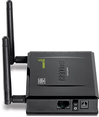TRENDnet Wireless N300 2T2R Detachable antennas, Access Point, 2.4Ghz 300Mbps, 802.11b/g/n, AP/WDS/Client/Bridge, 2x2 dBi, TEW-638APB Black