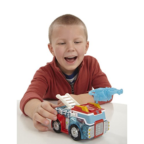 Playskool Heroes Transformers Rescue Bots Energize Heatwave The Fire Bot Converting Toy Robot Action Figure, Toys For Kids Ages 3 And Up (Amazon Exclusive)