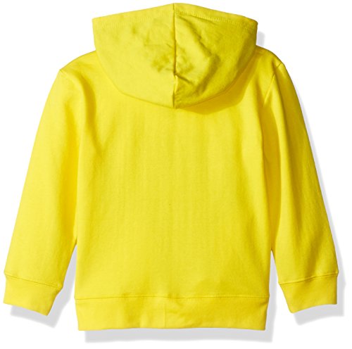 Paw Patrol boys Paw Patrol Character Big Face Zip-up Hoodies Hooded Sweatshirt, Rubble Yellow, 5T US