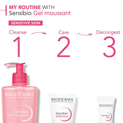 Bioderma - Sensibio - Foaming Gel - Cleansing and Make-Up Removing - Refreshing feeling - for Sensitive Skin