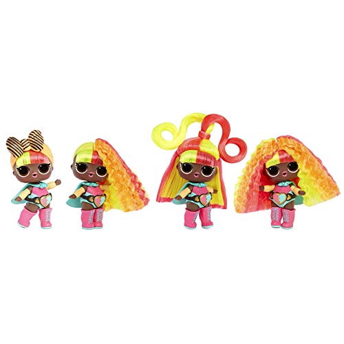 L.O.L. Surprise! Hairvibes Dolls with 15 Surprises and Mix and Match Hairpieces