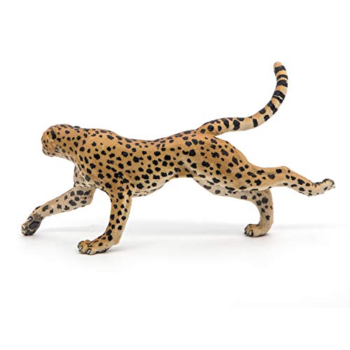 Papo -Hand-Painted - Figurine -Wild Animal Kingdom - Running Cheetah -50238 -Collectible - for Children - Suitable for Boys and Girls- from 3 Years Old