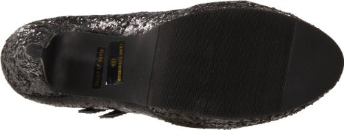 Ellie Shoes Women's 421-Jane-G Maryjane Pump,Black Glitter,11 M US