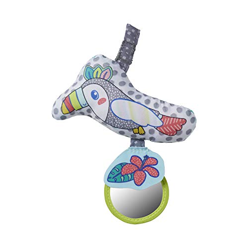 Infantino 2-in-1 Tummy Time and Seated Support - for Newborns and Older Babies, with Detachable Support Pillow and Toys, for Development of Strong Head and Neck Muscles