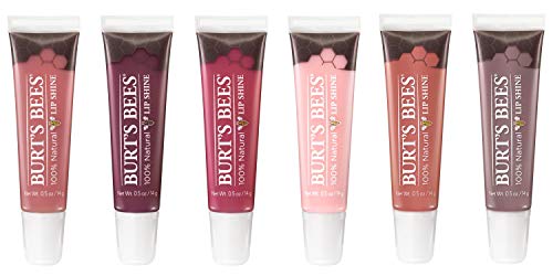 Burts Bees Mothers Day Lip Gloss Gifts for Mom, Moisturizing Lip Shine for Women, 100% Natural, Blush, 0.5 Oz