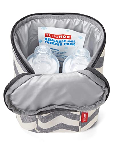 Skip Hop Baby Bottle Bag, Grab and Go, Chevron