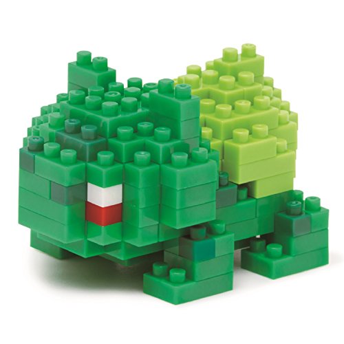 nanoblock - Bulbasaur [Pokémon], Pokémon Series Building Kit (NBPM_003)