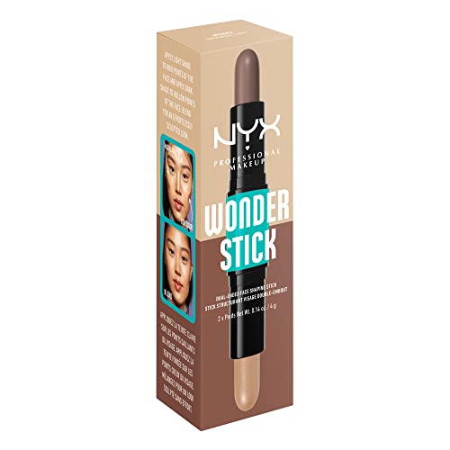 NYX PROFESSIONAL MAKEUP Wonder Stick, Face Shaping and Contouring Stick - Universal Light
