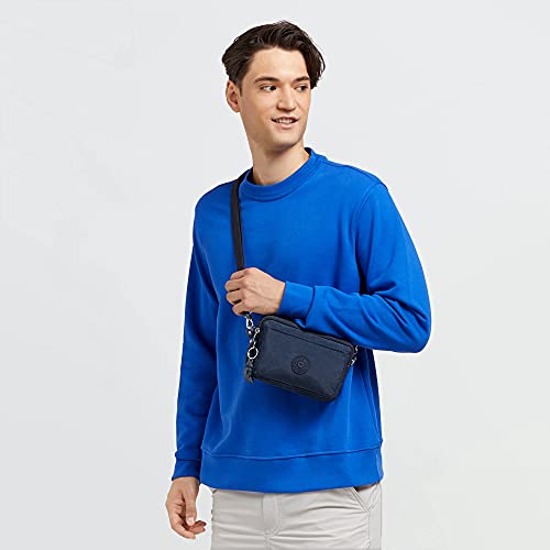 Kipling womens Abanu Multi Covnertible Crossbody Bag, Blue Bleu 2, Small US