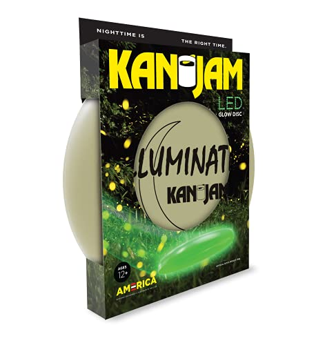 Kan Jam Premium Frisbee for Outdoor Games, Official KanJam Discflect Disc - Perfect for the Beach, Backyard, or Park