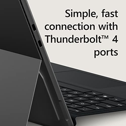 Microsoft Surface Pro 9 (2022), 13' 2-in-1 Tablet and Laptop, Thin and Lightweight, Fast Intel 12th Gen i7 Processor for Multi-Tasking, 16GB Ram, 512GB Storage with Windows 11, Graphite