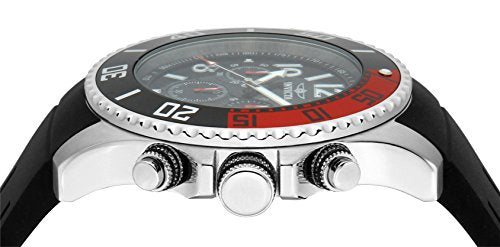 Invicta Men's 15145 'Pro Diver' Stainless Steel and Black Polyurethane Watch