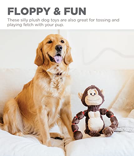 Outward Hound Thunda Tugga Gorilla Plush and Squeaky Dog Tug Toy